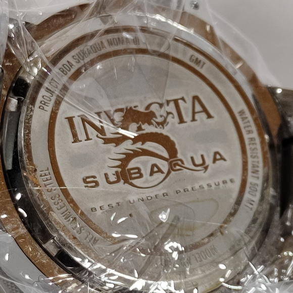 Invicta NWT 50mm Subaqua Noma III Swiss Movement Abalone Dial Watch - Picture 4 of 10